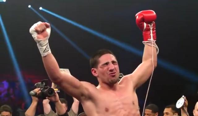 Garcia vs Herrera - Danny Garcia celebrates win over Mauricio Herrera