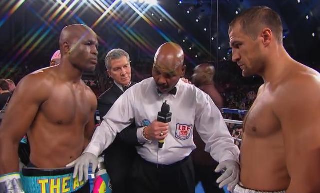 Kovalev vs Hopkins - Sergey Kovalev and Bernard Hopkins pre-fight face off