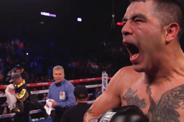Rios vs Alvarado III - Brandon Rios celebrates one-sided destruction of Mike Alvarado