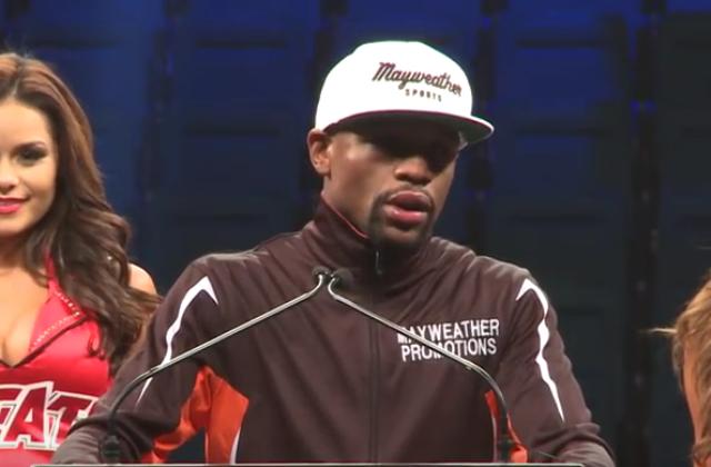 Mayweather vs Pacquiao - Floyd Mayweather post win
