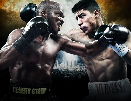 Bradley vs Vargas - Timothy Bradley vs Jessie Vargas Fight Banner