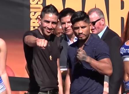 Santa Cruz-Mares - Leo Santa Cruz and Abner Mares fought ferociously at the weekend