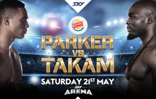 Parker vs Takam will be headlining a New Zealand card on Saturday night