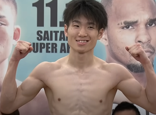 WBC Flyweight champion Kenshiro Teraji takes the top spot at 112 pounds